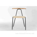 Restaurant plywood seat dinning chair